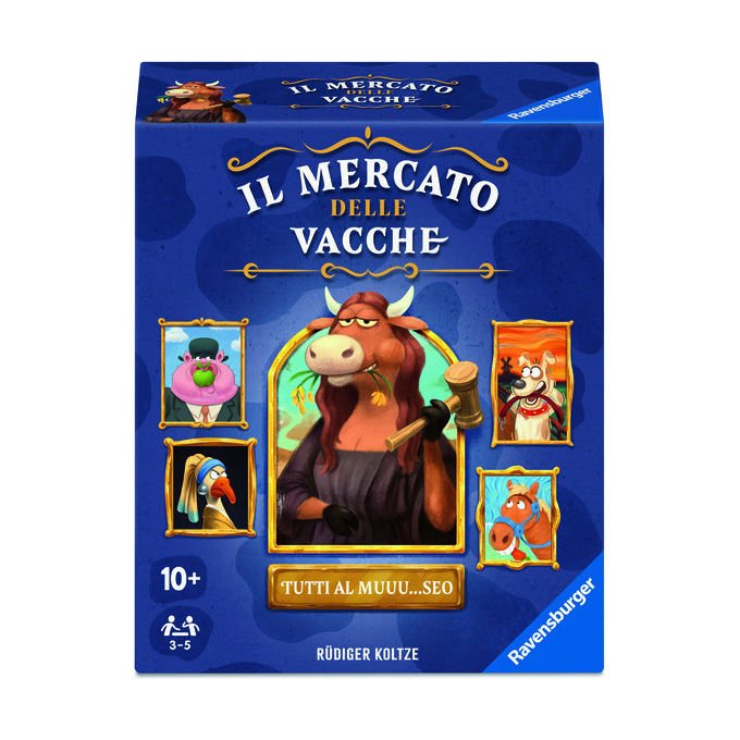 Ravensburger Il Mercato delle Vacche Gioco da Tavolo Strategico 3-6 Giocatori