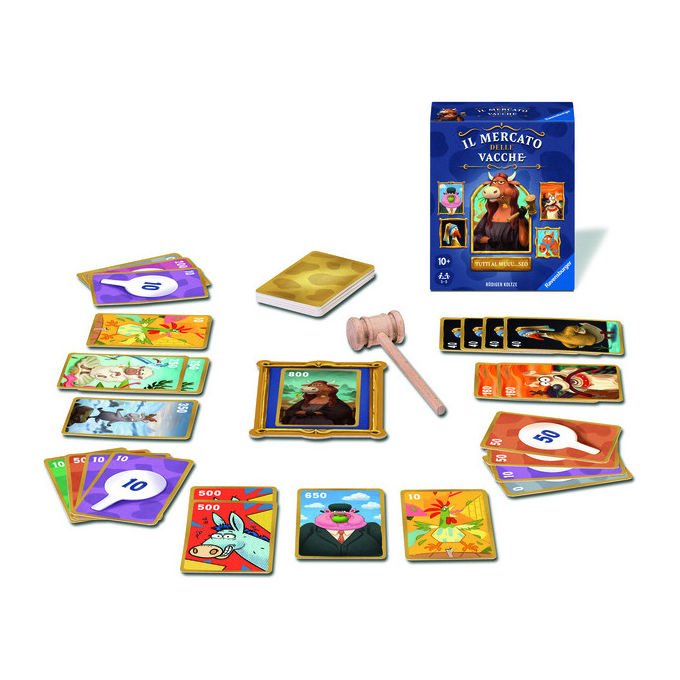 Ravensburger Il Mercato delle Vacche Gioco da Tavolo Strategico 3-6 Giocatori