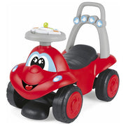 Chicco Classic Billy WalkandRide Primi Passi e Cavalcabile 2 in 1 Rosso Grigio e Nero