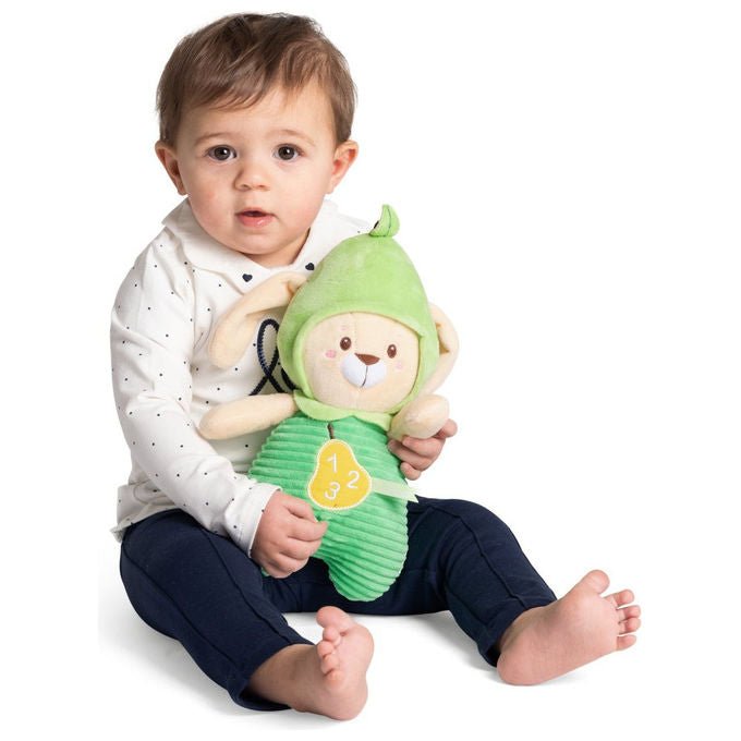 Chicco Coniglietto Perino Giocattolo educativo trilingue Beige Verde Giallo