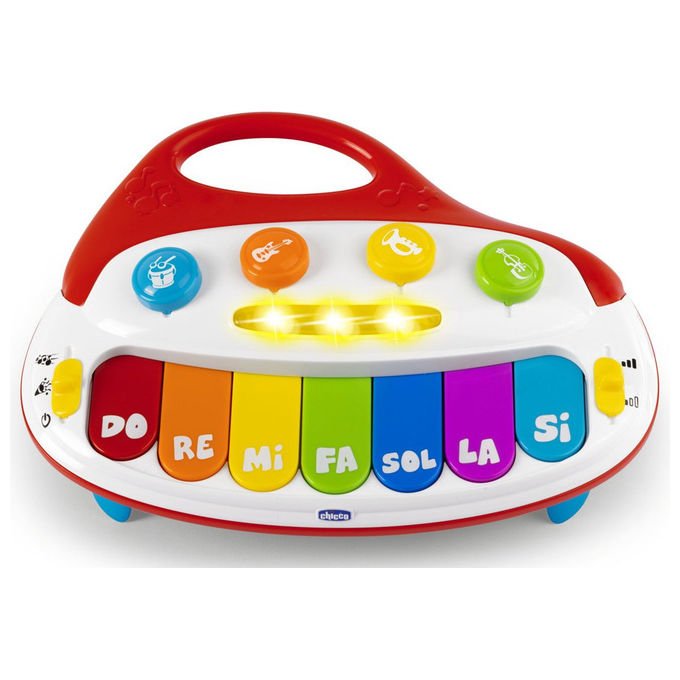 Chicco Il Mio Primo Piano Orchestra Giocattolo Musicale 50 Suoni e Melodie
