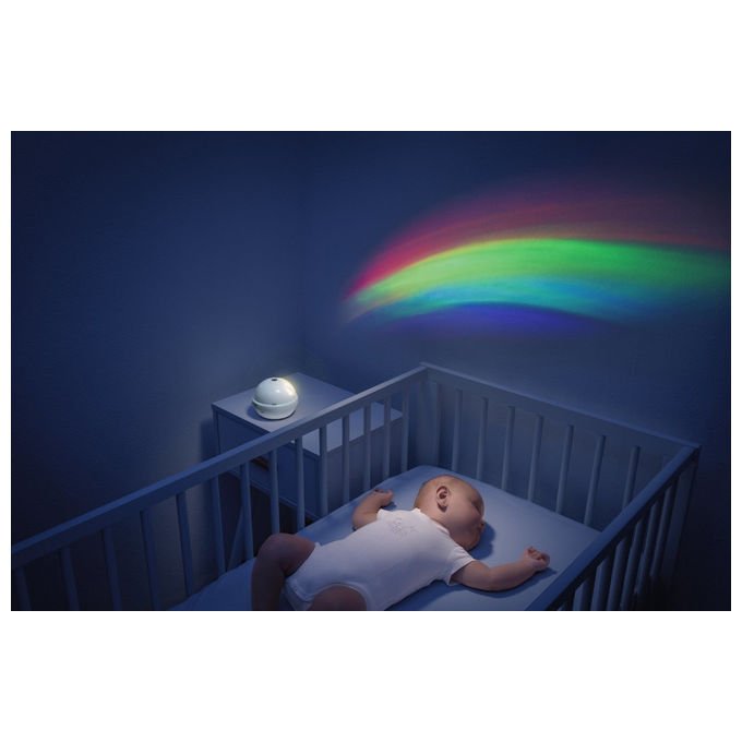 Chicco Giostrina Musicale Arcobaleno First Dreams Proiettore Culla Telecomando