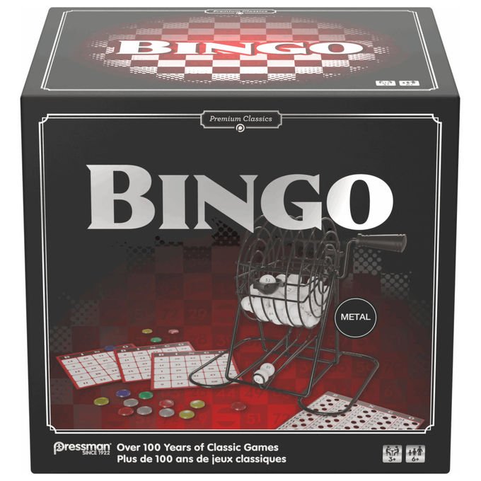 Goliath Gioco da Tavolo Bingo Classic Deluxe 20 Min Festa