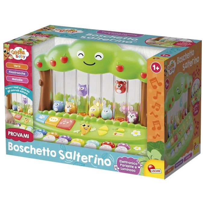 Lisciani Carotina Baby Il Boschetto Salterino con Suoni Luci e Animaletti Gioco educativo
