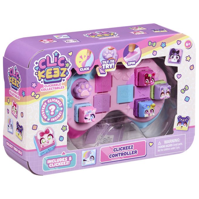Goliath Clickeez Clickee Controller Fidget Pad Multicolore Gioco Interattivo Collezionabile