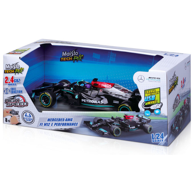 Goliath, Auto RC Mercedes AMG F1 W12, Scala 1:24, 2,4Ghz