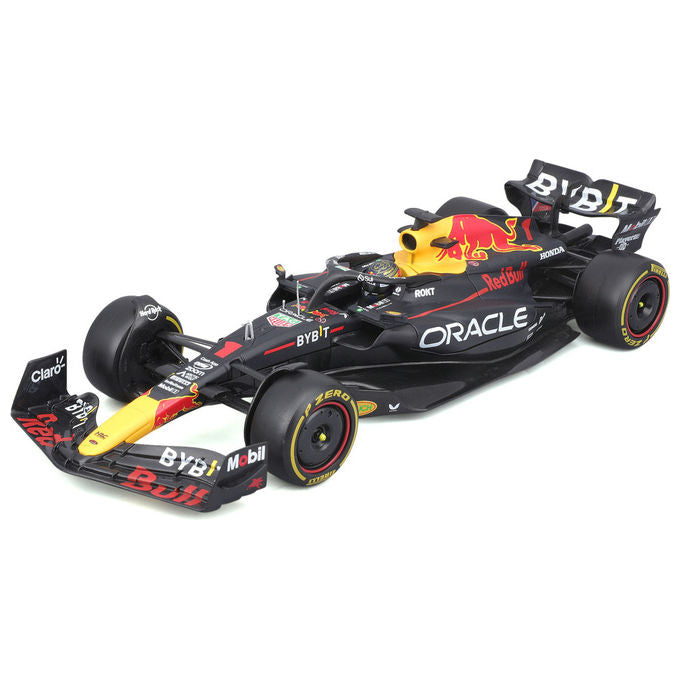 Bburago 28501 Modellino Auto F1 Red Bull RB19 Max Verstappen Kit di Montaggio Scala 1:24