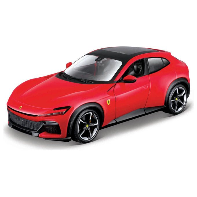 Bburago Modellino Ferrari Purosangue Scala 1:24 Kit di Montaggio Die-Cast 37 Pezzi