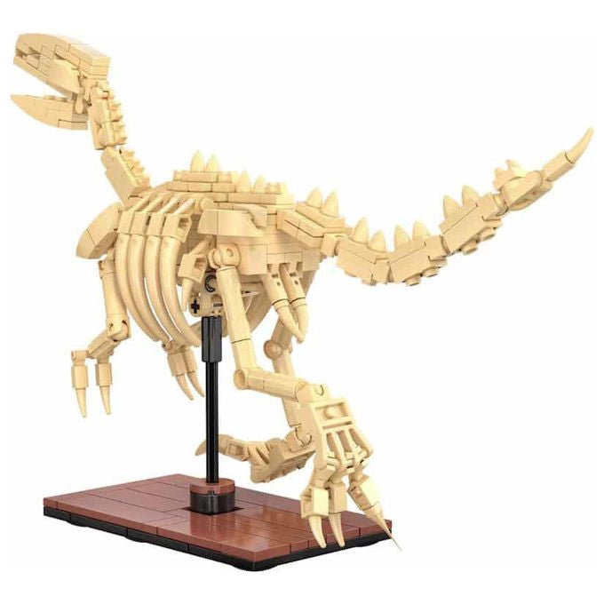 Cada Dinosauro Fossile Velociraptor 256 pz Dettagli Realistici