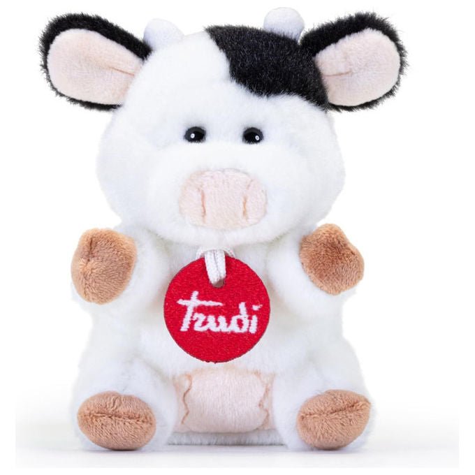 Trudi Peluche Mucca Trudino XS Poliestere ignifugo