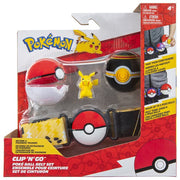 Pokémon Set Cintura Clip n Go Poké Ball Pikachu