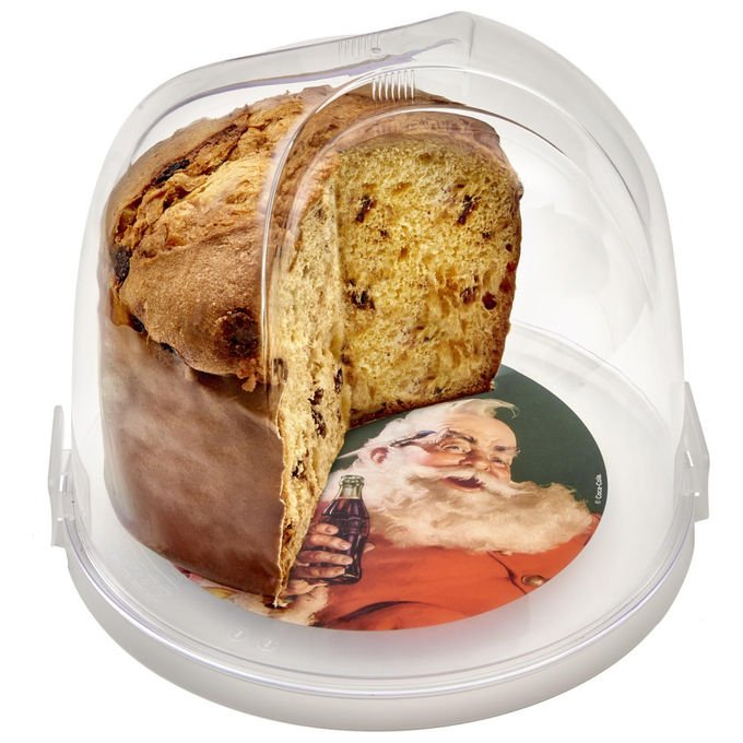 Snips Porta Dolci Panettone e Pandoro Contenitore Freschezza 27x26x22 cm