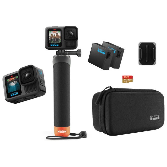 GoPro HERO13 Black Fotocamera Sportiva 5.3K Ultra HD Con Accessori