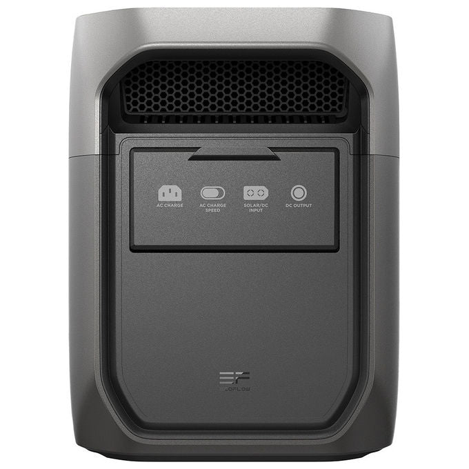 EcoFlow Delta 3 Max Stazione di Alimentazione Portatile 2048Wh 2400W Litio Ferro Fosfato