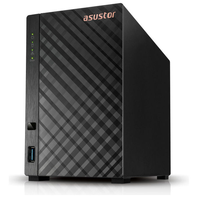 Asustor Drivestor 2 Gen 2 AS1202T NAS 2 Alloggiamenti Quad-Core