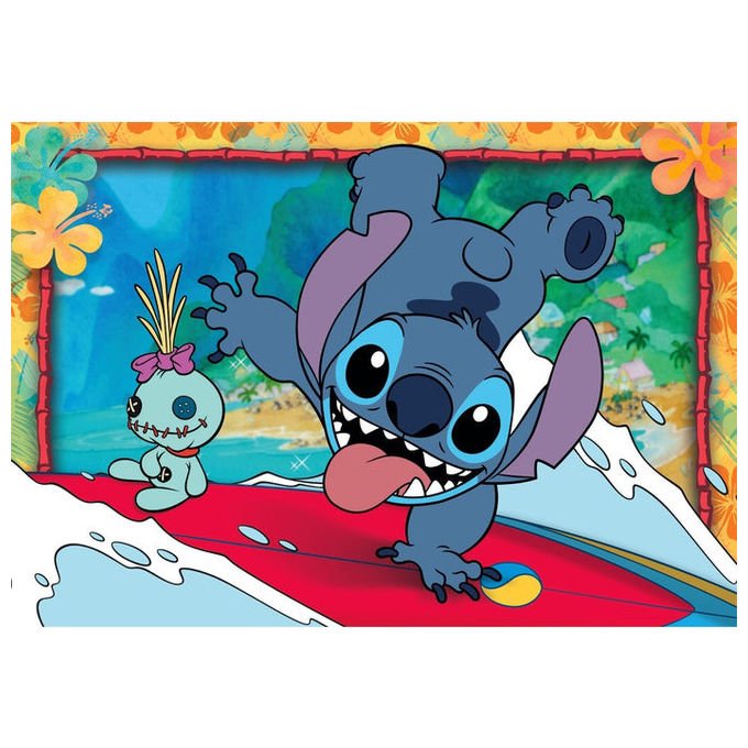 Clementoni Puzzle Supercolor Disney Stitch 20 Pezzi Cartoni Animati