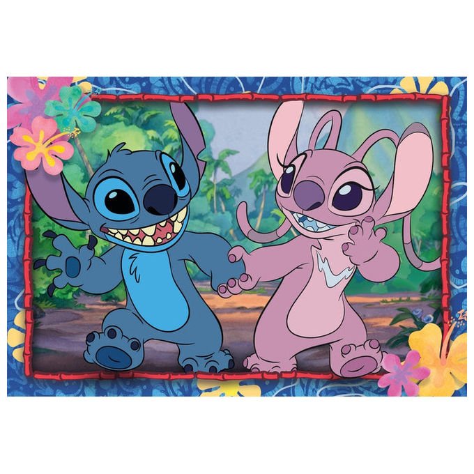 Clementoni Puzzle Supercolor Disney Stitch 20 Pezzi Cartoni Animati