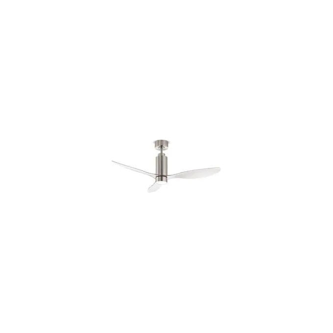 Perenz Ventilatore da Soffitto con Luce 132 cm 3 Pale 6 Velocita' Cromo