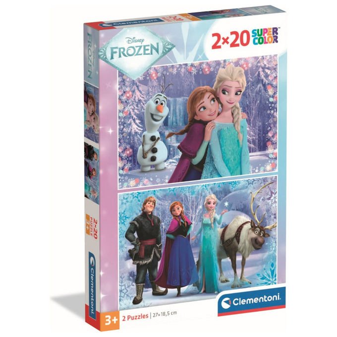 Clementoni Puzzle 2x20 Pezzi Frozen 2
