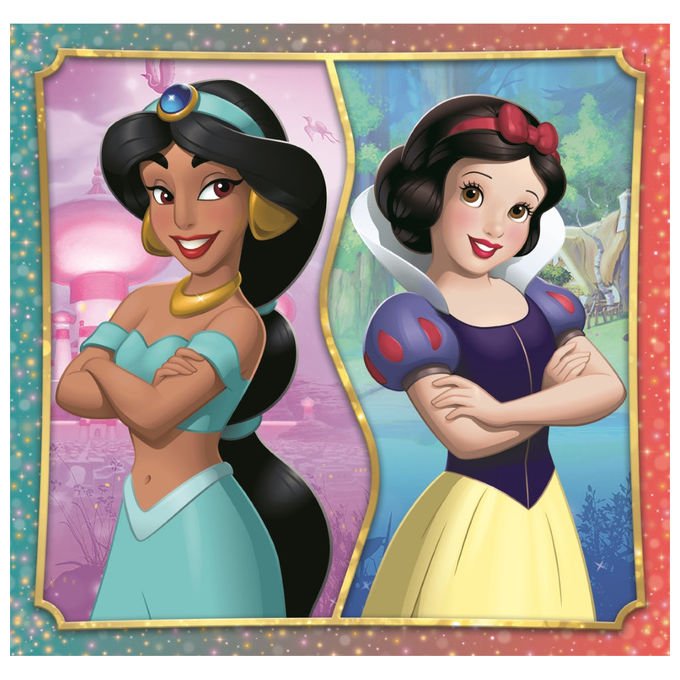 Clementoni Puzzle Super Color 3x48 Pezzi Disney Princess Per Bambini