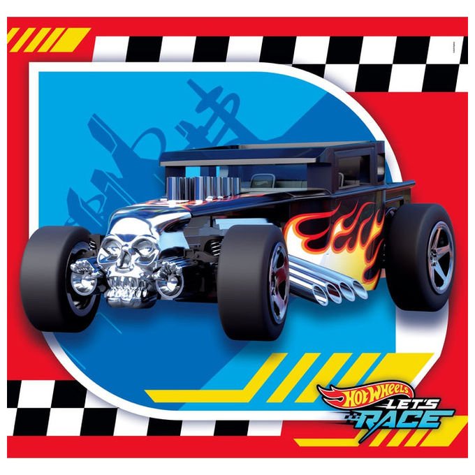 Clementoni Puzzle 48 Pezzi Veicoli Hot Wheels