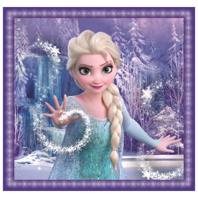 Clementoni Puzzle Bambini 3x48 Pezzi Supercolor Disney Frozen