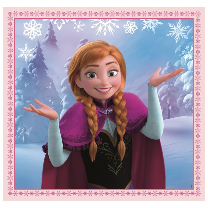Clementoni Puzzle Bambini 3x48 Pezzi Supercolor Disney Frozen