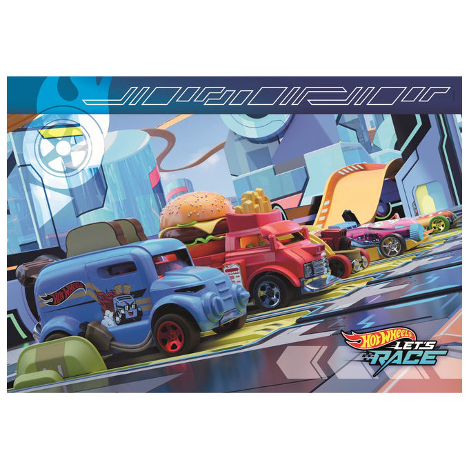 Clementoni, Puzzle Kids Hotwheels, 2x60 Pezzi, Multicolore