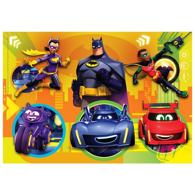Clementoni Supercolor Batwheels Puzzle 2x20 Pezzi Fumetti