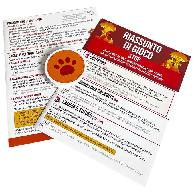 Asmodee Exploding Kittens Il Gioco da Tavolo Gioco di Societa' 2-6 Giocatori