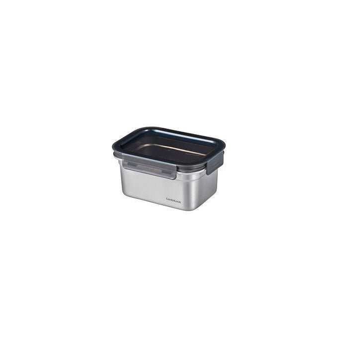 LocknLock Contenitore Alimenti in Acciaio Inox Satinato Ermetico LST514NEW