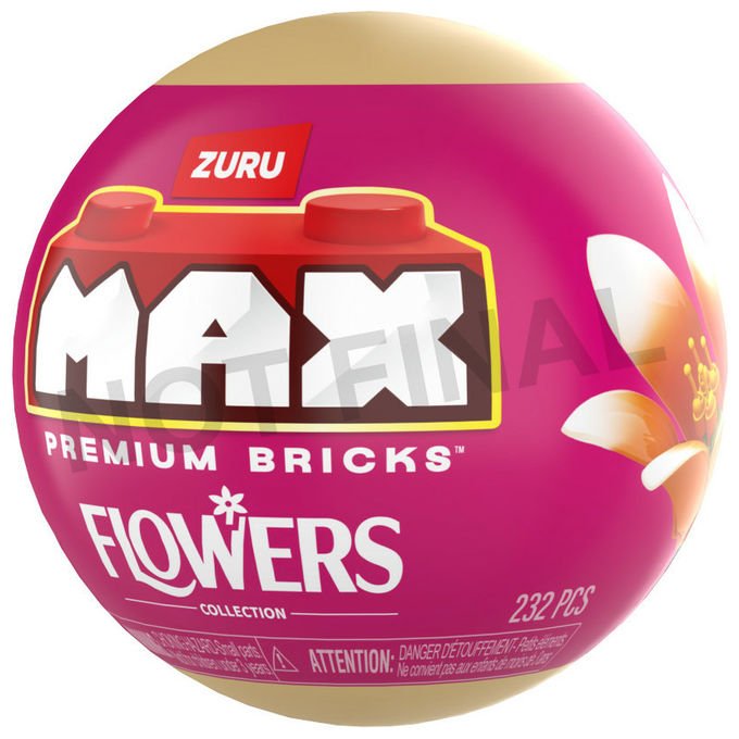 Zuru Max Gioco di Costruzione Pezzi per 2 Fiori
