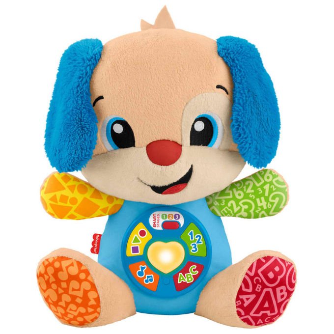 Fisher-Price Peluche Musicale Cagnolino Smart Stages Multicolore