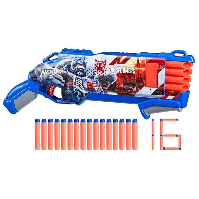 Hasbro Fucile Blaster Nerf Optimus Primal Elite Transformers 16c