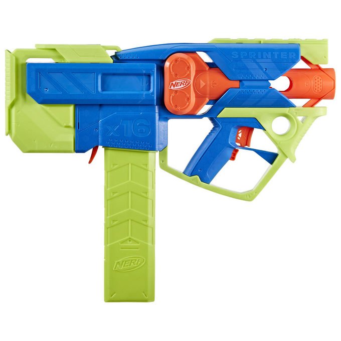 Nerf N Series Sprinter Blaster Motorizzato con 16 Dardi Ufficiali Elite
