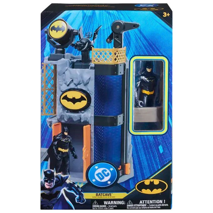 Spin Master Batman Batcaverna Playset con Personaggio incluso