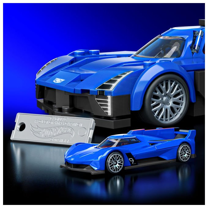 Mattel Cadillac Project GTP Hypercar Set da Costruzione Serie Speed Scala 1:32