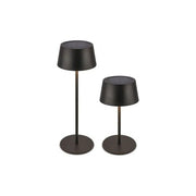 Briloner Serina Mini Lampada da Tavolo a LED senza Fili IP44 Dimmerabile Bianca