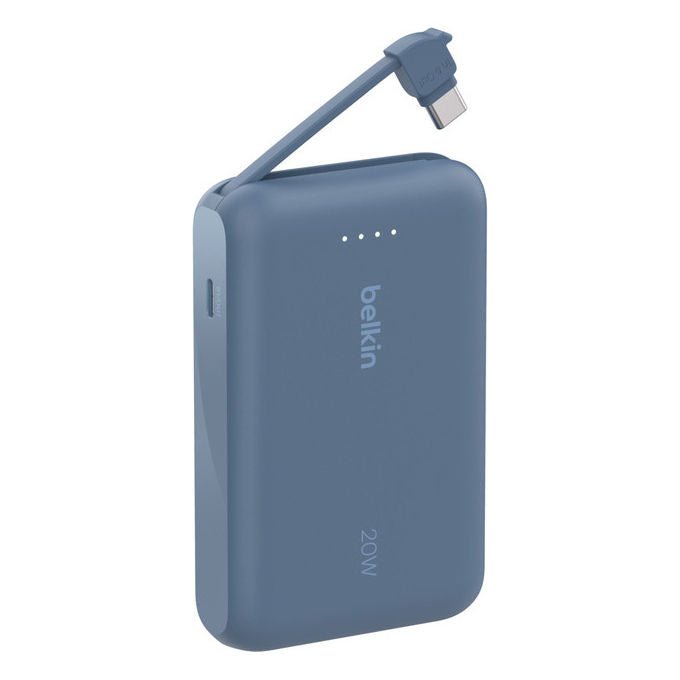 Belkin Power Bank 10000 mAh 20W Ricarica Rapida Blu - Yeppon
