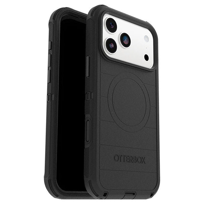 Otterbox, Defender Pro MagSafe, Custodia iPhone 17 Pro Max, Antiurto, Antiscivolo, Nero - Yeppon