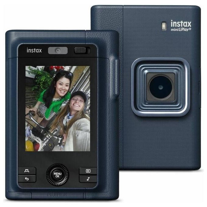 Fujifilm Instax Mini LiPlay+ Fotocamera Istantanea Midnight Blue