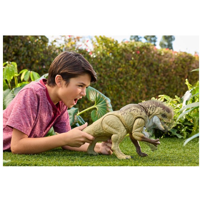 Mattel Jurassic World Distortus Rex Action Figure Multicolore Giocattolo con Artigli