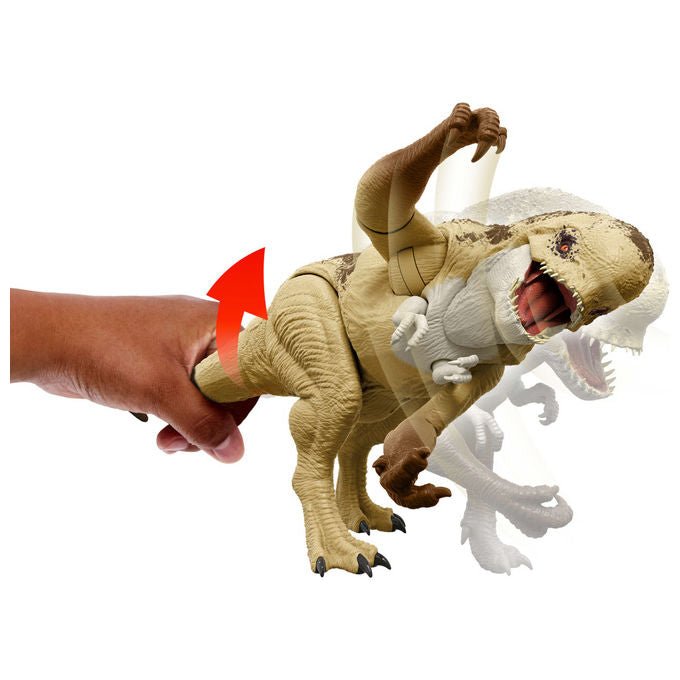 Mattel Jurassic World Distortus Rex Action Figure Multicolore Giocattolo con Artigli