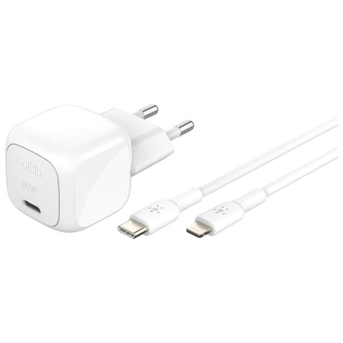 Belkin Caricabatterie Universale Ricarica Rapida USB - C Power Delivery 3.1 Bianco - Yeppon