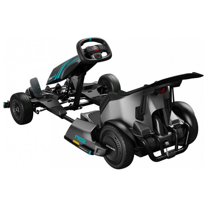 Segway Gokart Pro 2 Go-kart Cavalcabile Grigio-Nero Velocita' 43 km-h
