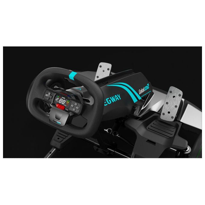 Segway Gokart Pro 2 Go-kart Cavalcabile Grigio-Nero Velocita' 43 km-h