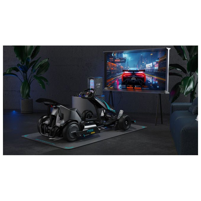 Segway Gokart Pro 2 Go-kart Cavalcabile Grigio-Nero Velocita' 43 km-h