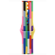 Apple Cinturino Sport Pride Edition 46mm Multicolore Fluoroelastomero