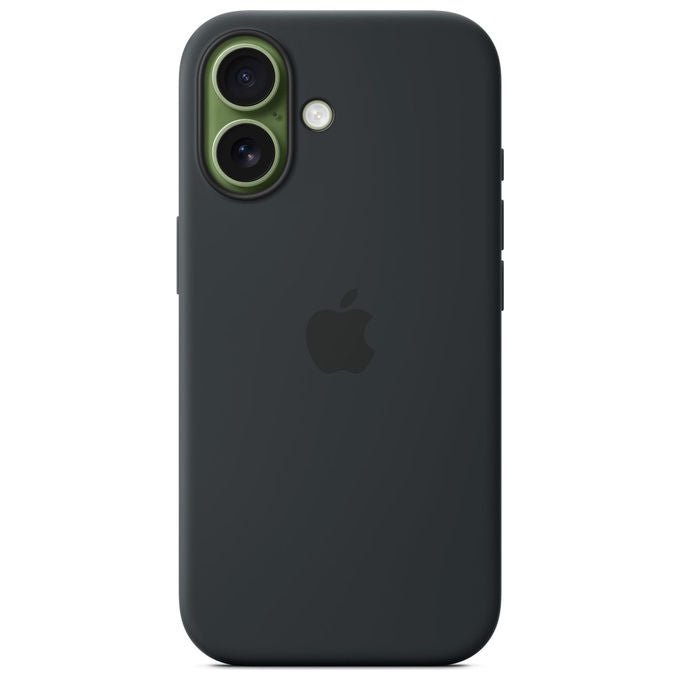 Apple Custodia MagSafe in Silicone Nero per iPhone 17