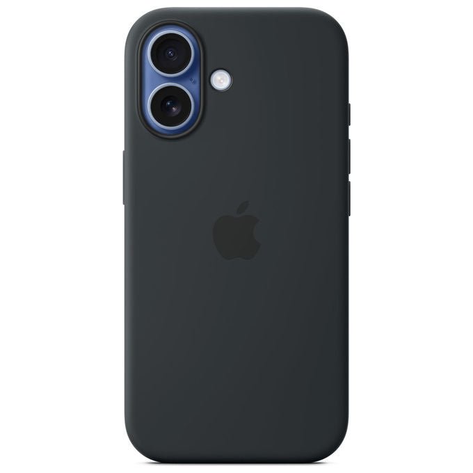 Apple Custodia MagSafe in Silicone Nero per iPhone 17
